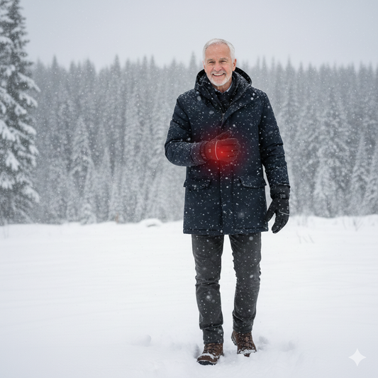 New Electric Heating Gloves Touch Screen Winter Warm Motorcycle Self-heating Gloves Waterproof Skiing Heating Gloves