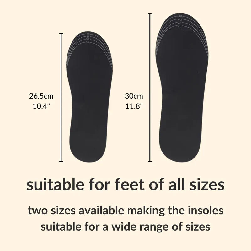 USB Heated Insoles Shoe Electric Foot Warming Pad Feet Warmer Sock Pad Mat Winter Outdoor Sports Heating Insole Winter Warm